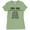 May Girl Ladies Fitted T-Shirt