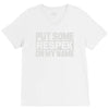 put some respek on my name V-Neck Tee