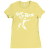 vive le rock! little richard black Ladies Fitted T-Shirt