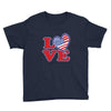 star spangled hammered Youth Tee