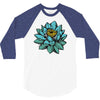 lotus flower 3/4 Sleeve Shirt