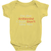 not antisocial Baby Onesie