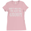 wedding day stag night marriage Ladies Fitted T-Shirt