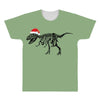 t rex skeleton santa claus All Over Men's T-shirt