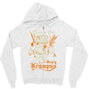 scary krampus Zipper Hoodie