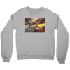 dinosaur in newyork Crewneck Sweatshirt