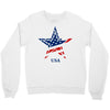 usa star Crewneck Sweatshirt