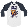brain drain fox 3/4 Sleeve Shirt