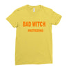 bad witch Ladies Fitted T-Shirt