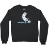open wide Crewneck Sweatshirt