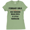 February girls Ladies Fitted T-Shirt