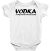 vodka water for happy people t shirt s m l xl 2xl 3xl funny beer keg c Baby Onesie