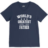 worlds greatest farter funny fathers day V-Neck Tee