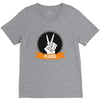 PLEASE V-Neck Tee