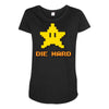 die hard Maternity Scoop Neck T-shirt