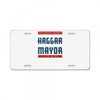 mayor haggar License Plate