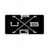 playerunknown's battlegrounds 3 License Plate