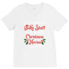 i just want to bake stuff and watch christmas movies all day V-Neck Tee