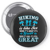 Hiking ıs Like Sex Pin-back button