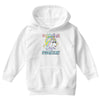 unicorns are born in february cute unicorn Youth Hoodie