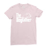 the dogfather   boxer Ladies Fitted T-Shirt
