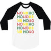 ho ho ho 3/4 Sleeve Shirt