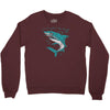 polygon shark Crewneck Sweatshirt