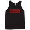 drinking with me pregnancy warning Tank Top