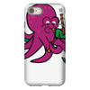 purple octopus playing the bagpipes iPhone 8