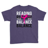 Reading Yoga Wine Balance Youth Tee