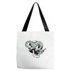 skull and tentacles Tote Bags