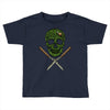 skull grass Toddler T-shirt