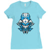 samurai blue ranger Ladies Fitted T-Shirt