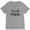 feminist witch V-Neck Tee