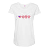i am a voter t-shirt Maternity Scoop Neck T-shirt