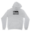i think funny t shirt humor geek humor smart tee s 3xl Youth Hoodie