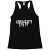 identity thief Racerback Tank