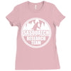sasquatch research team Ladies Fitted T-Shirt