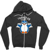 learning to fly Zipper Hoodie
