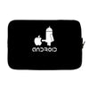 android robot spoof Laptop sleeve