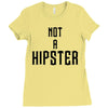 not a hipster Ladies Fitted T-Shirt