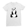 crying panda Ladies Fitted T-Shirt