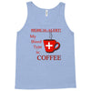 coffee lovers medical alert Tank Top