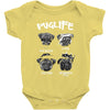 pug life Baby Onesie