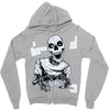 skull gamer Zipper Hoodie