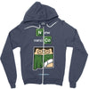 say my state Zipper Hoodie