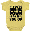 new rude birthday present Baby Onesie