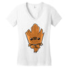 we are groot!! Women's V-Neck T-Shirt