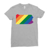 Pennsylvania LGBT Rights Ladies Fitted T-Shirt