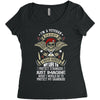 I'm A Veteran Daddy T Shirt Women's Triblend Scoop T-shirt